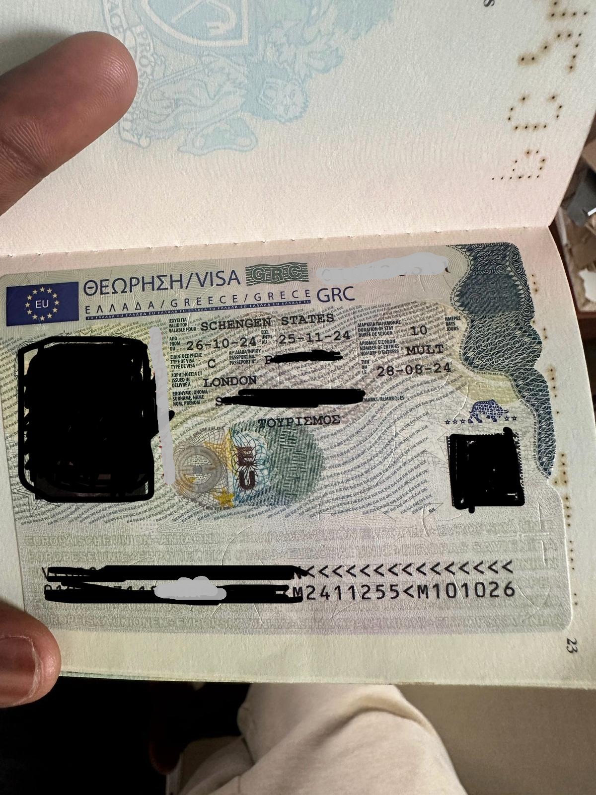 Visa approval — Lass